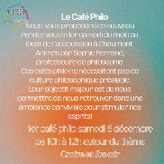 Première édition du Café Philo à Chaumont