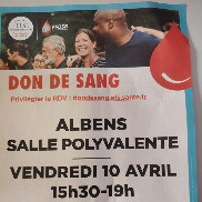 Don de sang à Albens