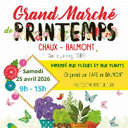 Marché aux fleurs et aux plants à Balmont