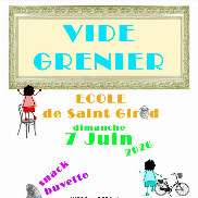 Vide grenier à Saint Girod