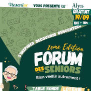 Forum des séniors avec le fond de dotation Alya 