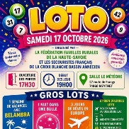 Grand loto des Familles Rurales et de la Croix Blanche