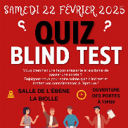 Soirée quiz et blind test à la Biolle