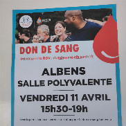 Don de sang à Albens