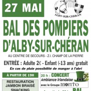 Alby-Sur-Chéran : Bal des Sapeurs Pompiers.