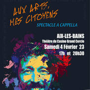 Spectacle a capella avec Barrueco à Aix les bains