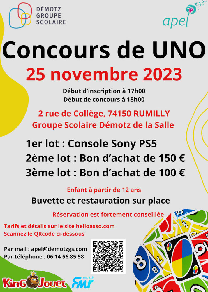 Concours UNO Demotz