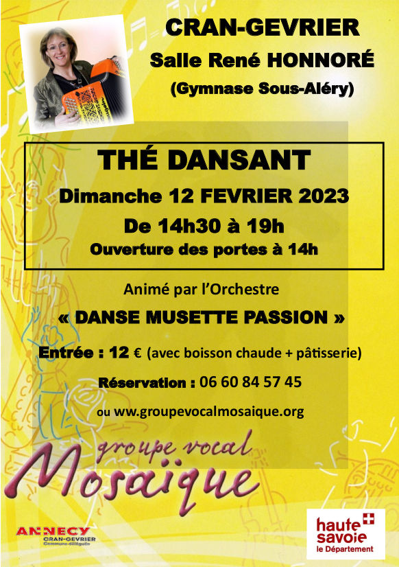 Thé Dansant à Cran-Gevrier