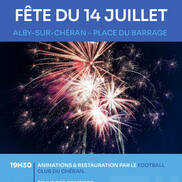 Fête du 14 juillet à Alby sur Chéran