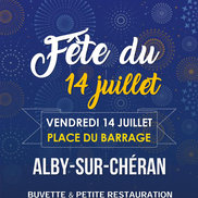 Fête du 14 juillet à Alby-sur-Chéran