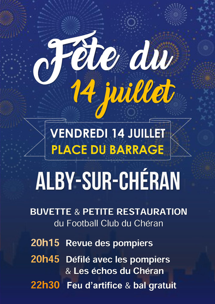 14 juillet alby sur chéran
