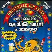 Feu d’artifice à Hauteville sur Fier