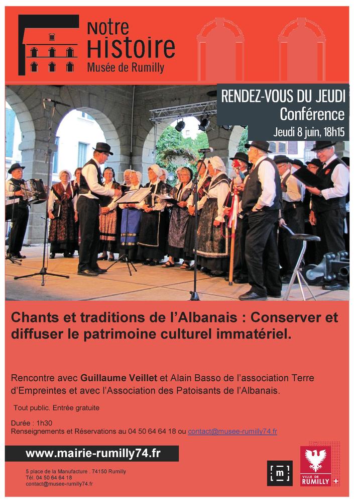 Chants Patoisants de l'Albanais