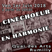 Cinechoeur en Harmonie au Quai des Arts