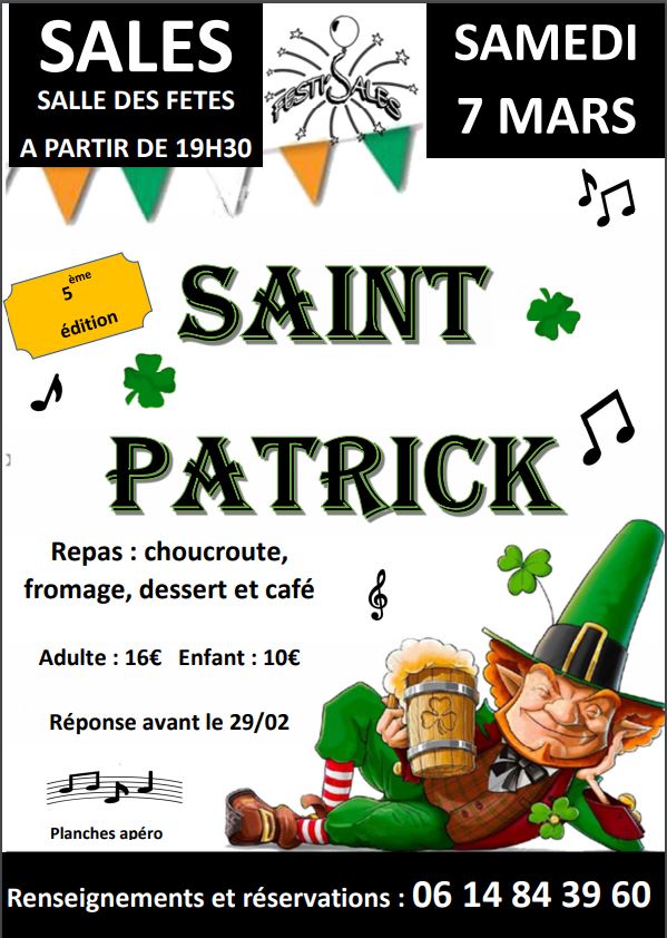 St Patrick Sales