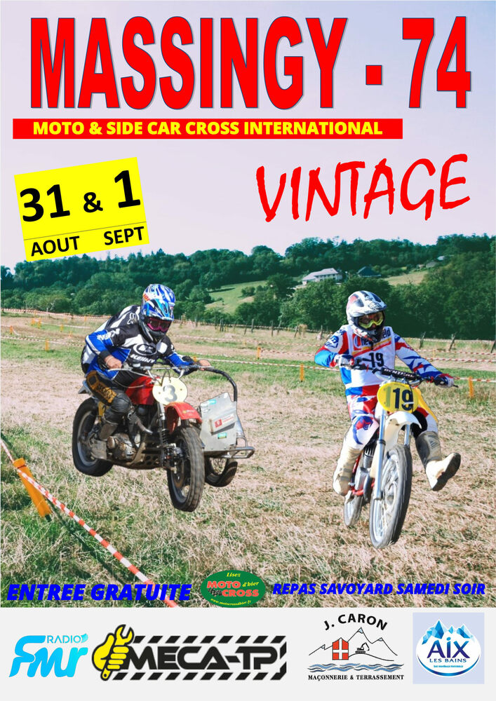 motocross vintage Massingy 2024