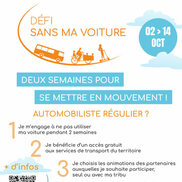 Défi sans ma voiture à Rumilly