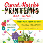Grand marché de Printemps à Balmont