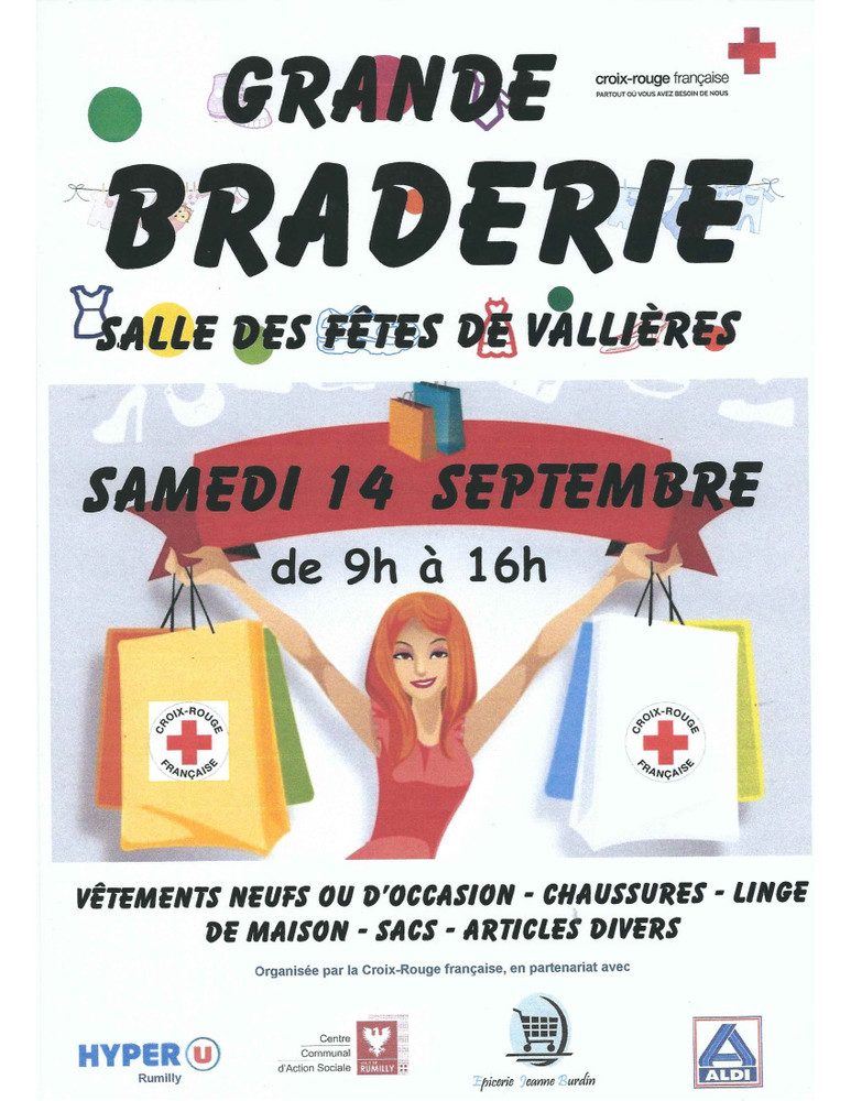 Braderie Croix Rouge Vallières