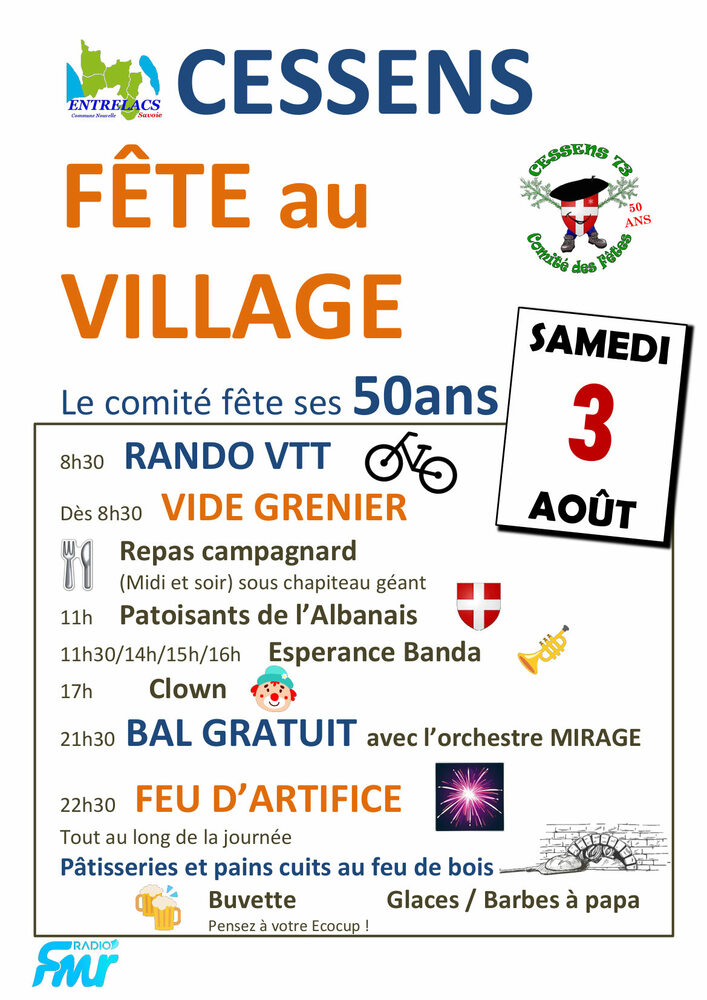 Fête village Cessens