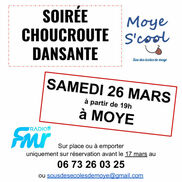 Choucroute dansante à Moye