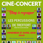Ciné concert à Alby : Les Percussions de Tréffort