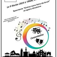 Spectacle et apéro dinatoire au collège le Clergeon