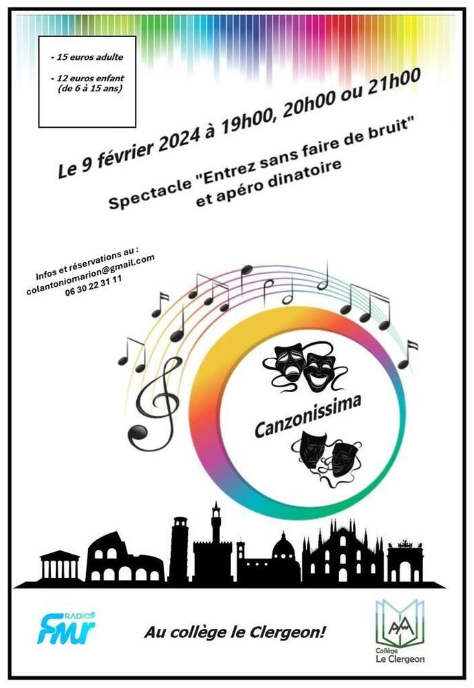 Spectacle collège Clergeon Rumilly