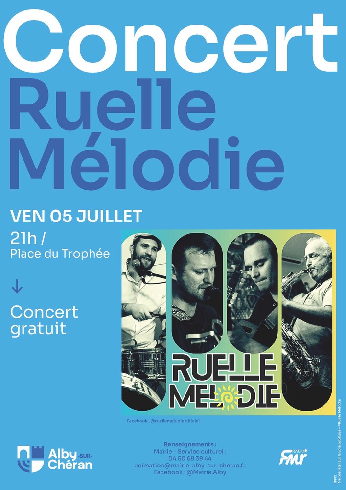 Concert Ruelle Melodie Alby sur Cheran