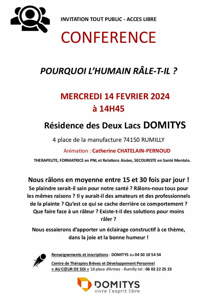 Conférence Domitys
