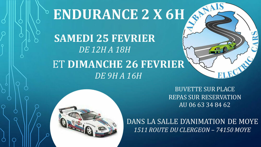 Course voitures électriques