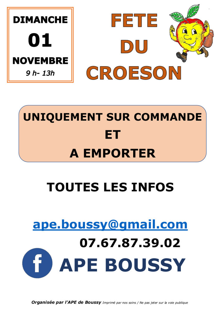 Fête Croeson Boussy