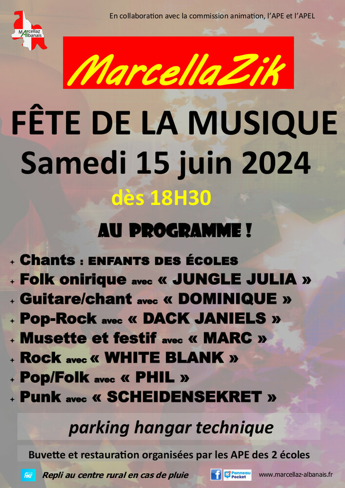 Fête de la musique Marcellaz