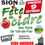 Fête du cidre à Val de Fier – Sion