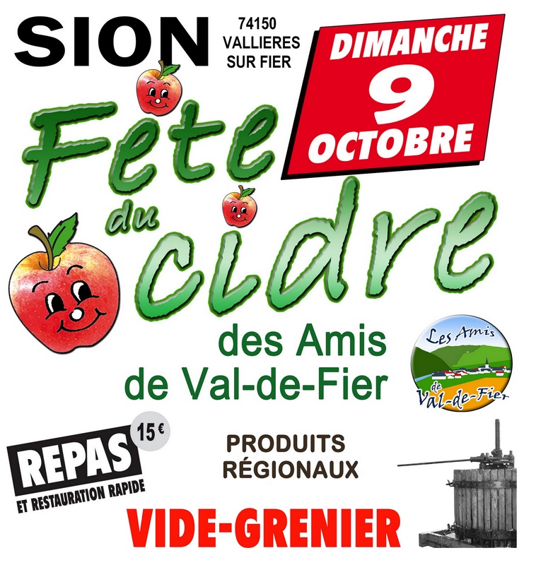 Fête du cidre Val de Fier