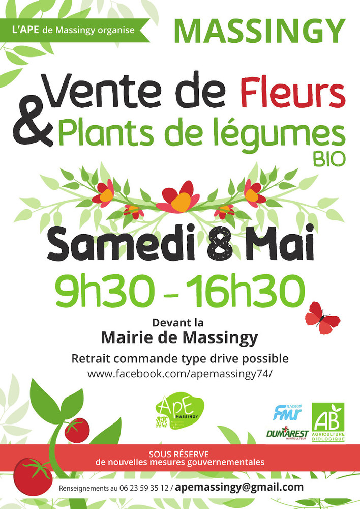Vente fleurs Massingy