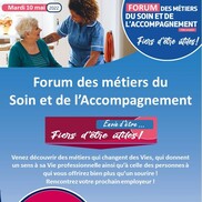 Forum des métiers du soin et de l’accompagnement