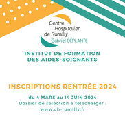 Inscription rentrée 2024 à l’IFAS de Rumilly