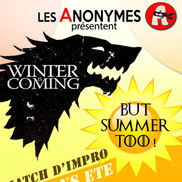Match de théâtre d'impro avec les Anonymes