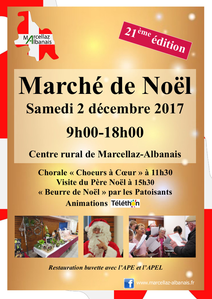 Marché de Noel Marcellaz