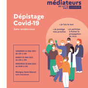 Action de dépistage du Covid 19 dans le canton de Rumilly