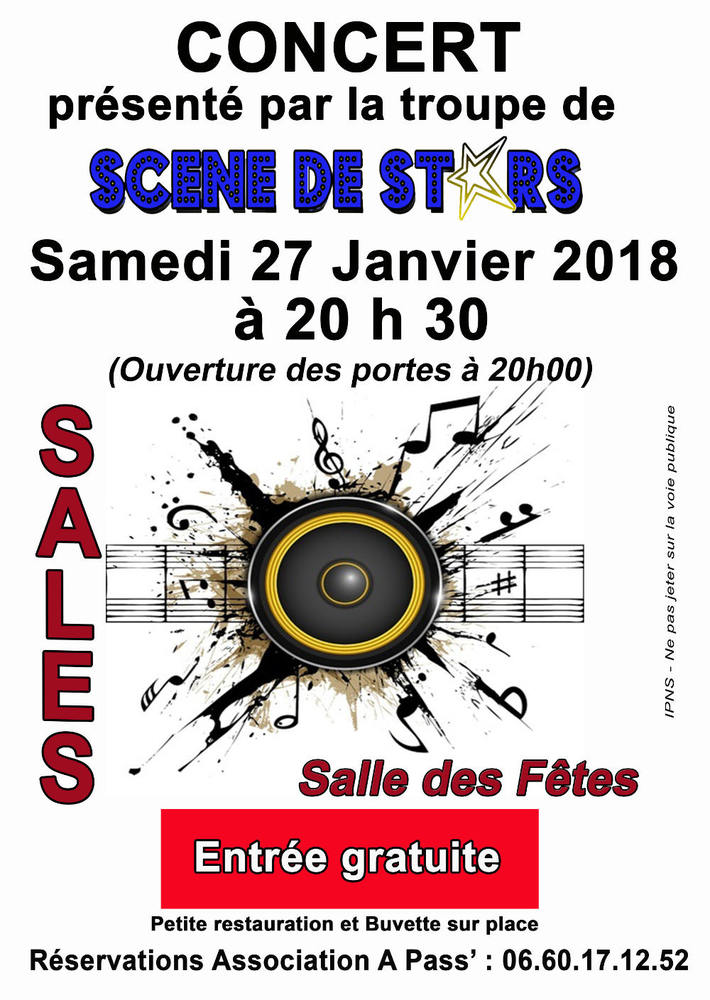 Scène de Stars Sales