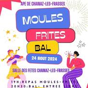 Soirée Moules-Frites et Bal à Chainaz-les-Frasses
