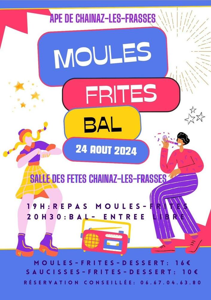 Moules frites Chainaz