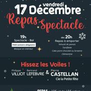 Repas spectacle Hissez les voiles à Massingy