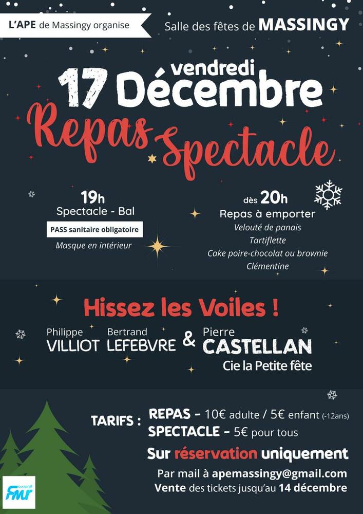 Spectacle repas Massingy