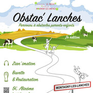 Parcours d'obstacles parents-enfants à Montagny-les-Lanches