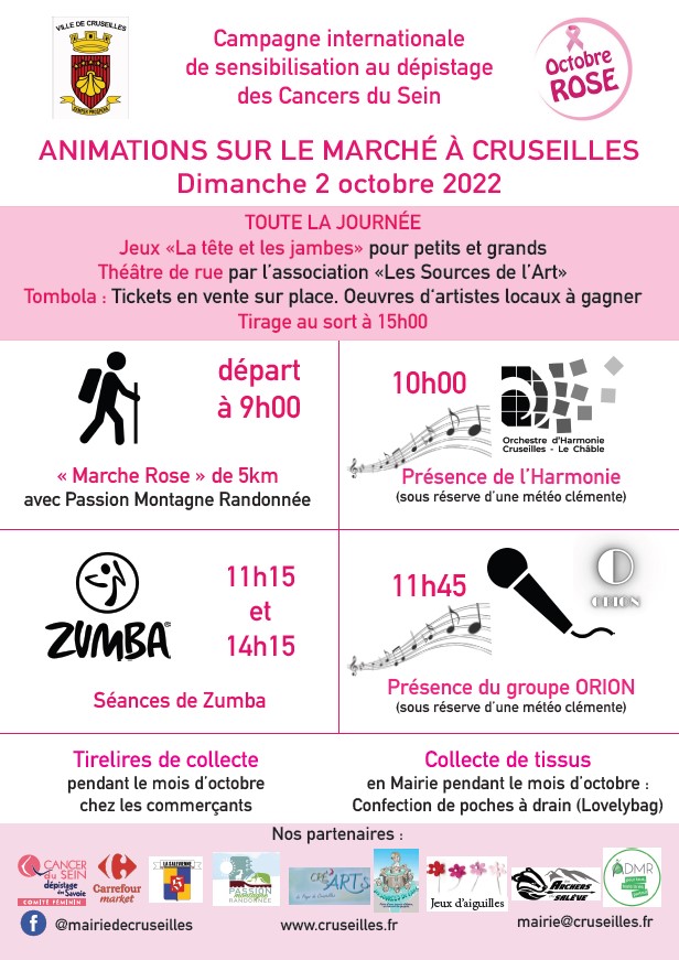 Octobre rose Cruseilles