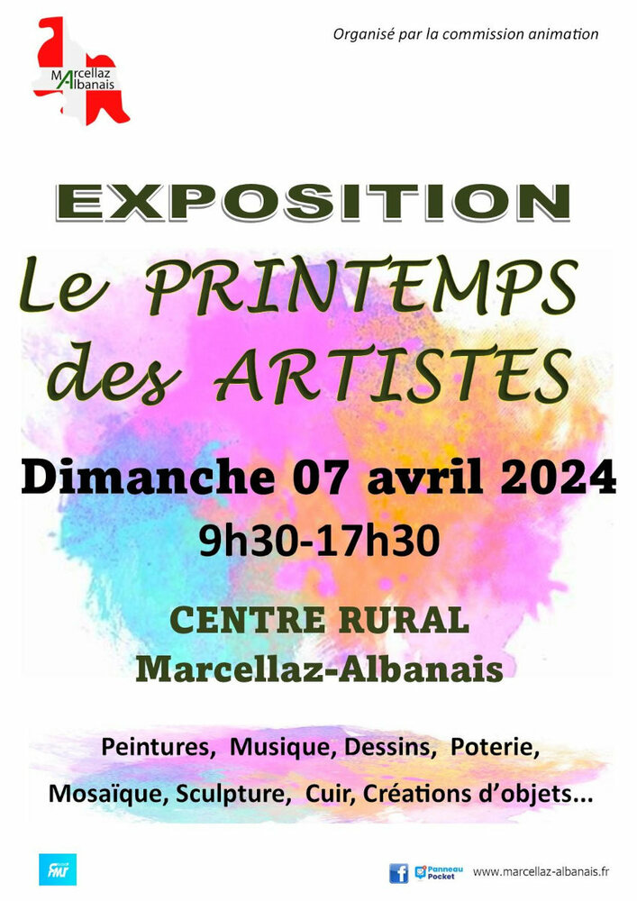 Printemps des Artistes Marcellaz Albanais