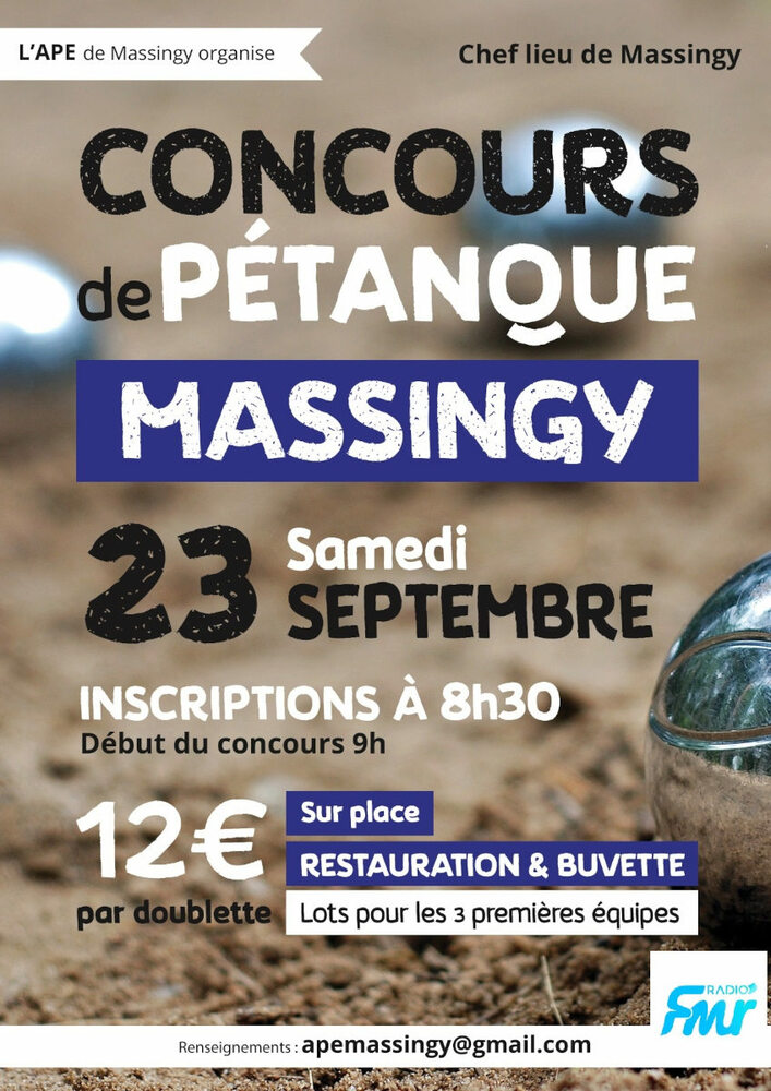 Pétanque Massingy